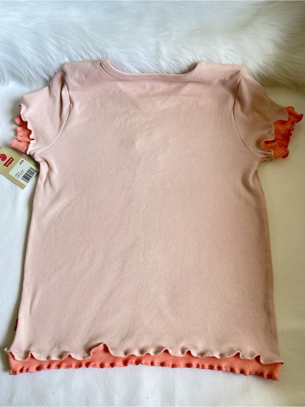 Levi’s Girls Floral Embroidery knit top. Size Large NWT. - Picture 5 of 5